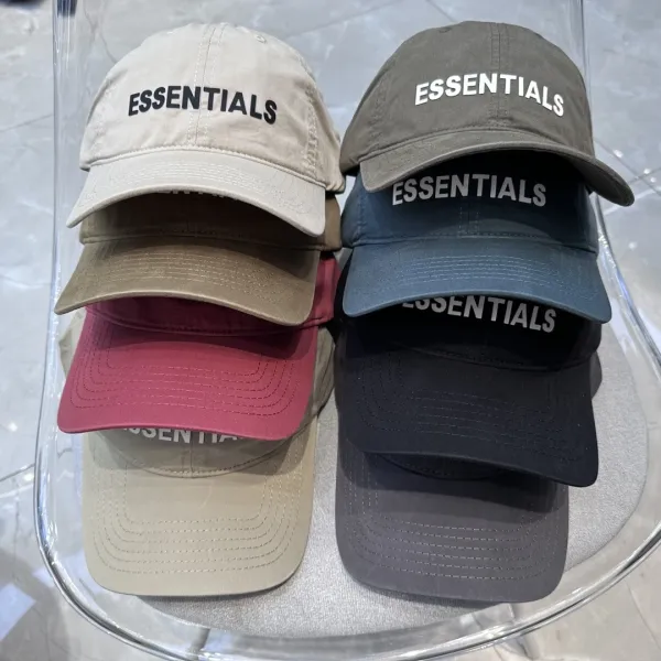 Essentials Distressed Baseball Cap Burgundy - 38