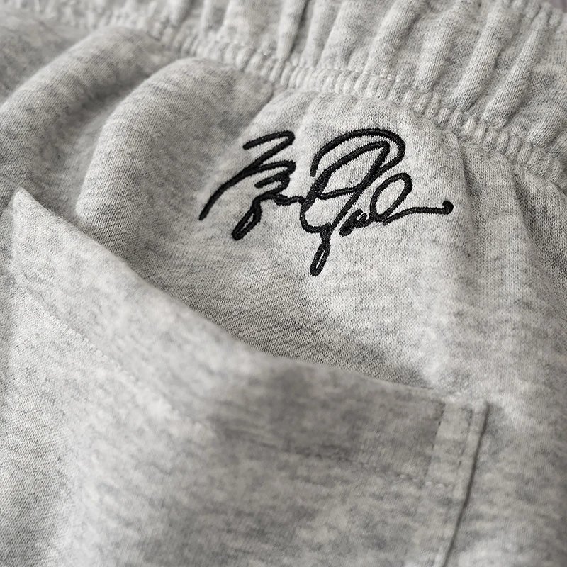 Off-White Signature Script Sweatpants Gray - 12