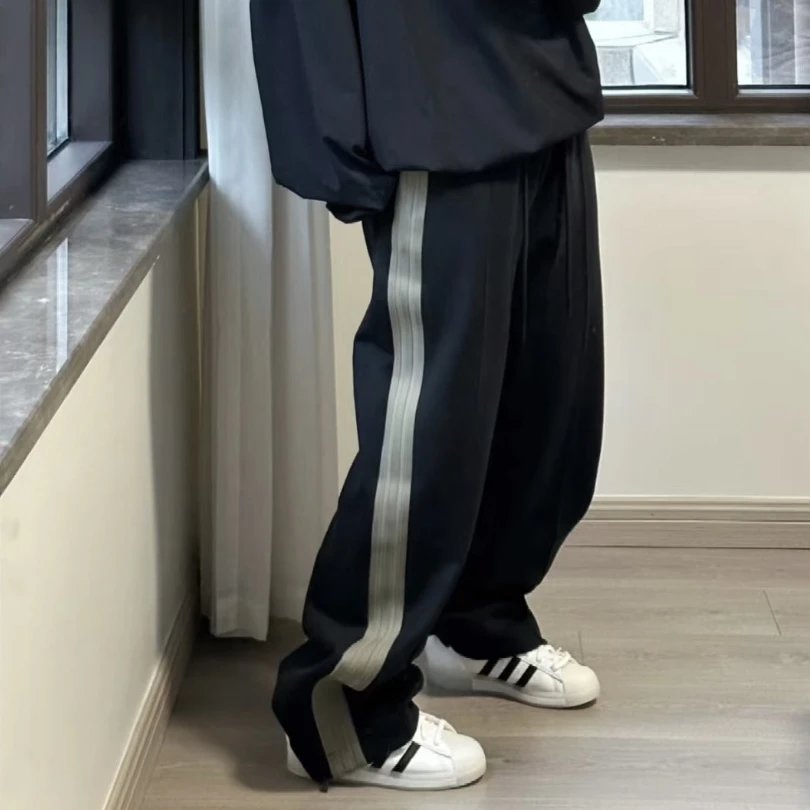 Striped Color Block Joggers photo 2