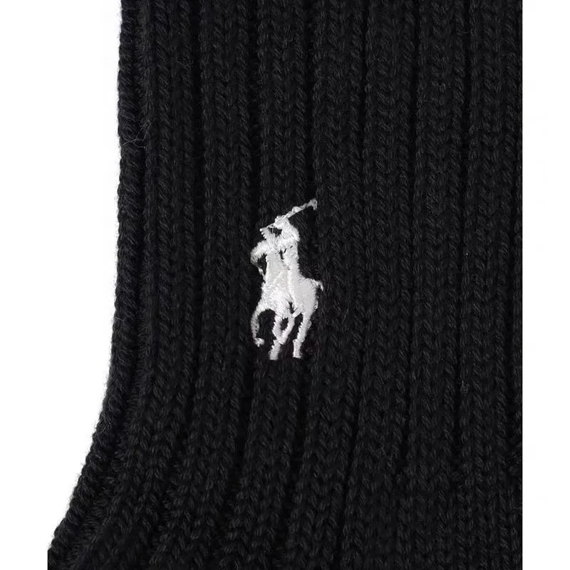 Ralph Lauren Double Needle Embroidered Crew Socks photo 8