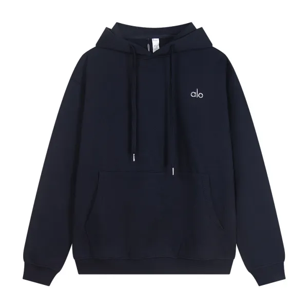 Alo Yoga Essential Hoodie Navy - 1
