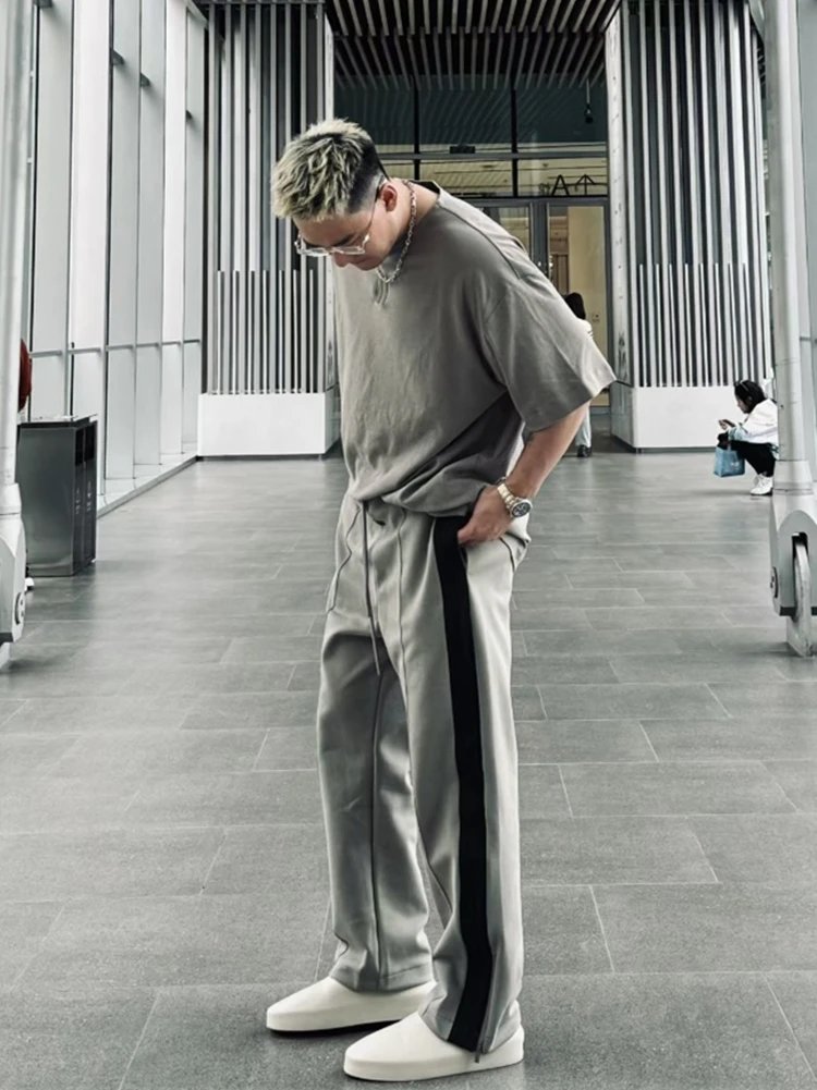 Striped Color Block Joggers photo 8