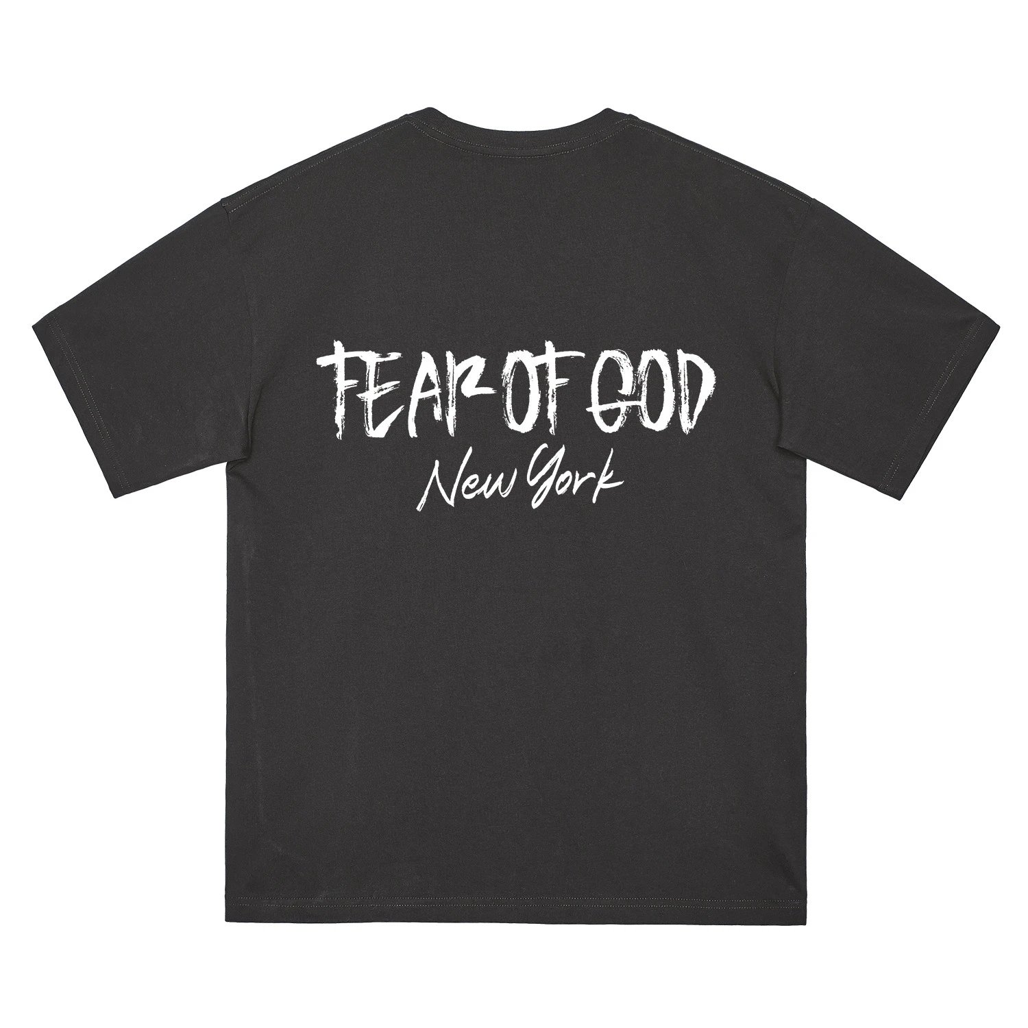 Heavy Cotton Loose Crew Neck T-Shirt photo 8