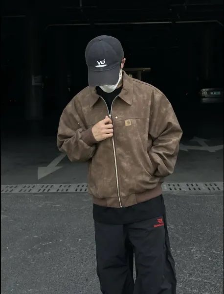 Carhartt WIP Acid Wash Pink Jacket - 10