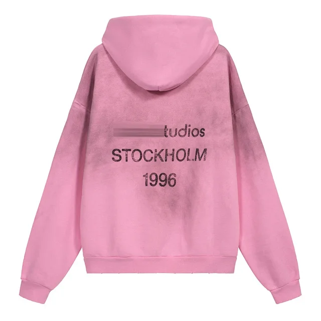 Acne Studios Hoodies & Sweatshirts Stockholm 1996 back-print hoodie product detail image 21