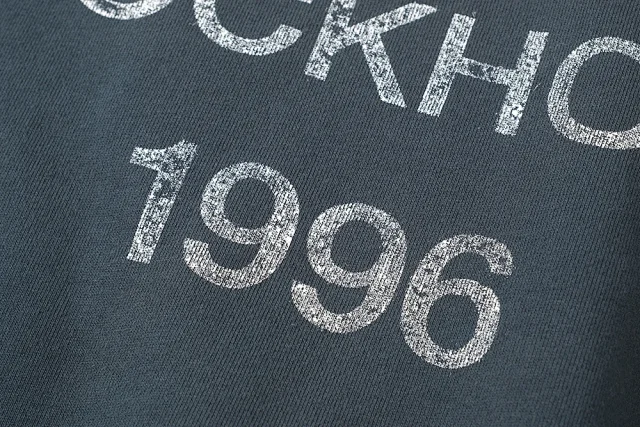 Acne Studios Hoodies & Sweatshirts Stockholm 1996 back-print hoodie product detail image 16