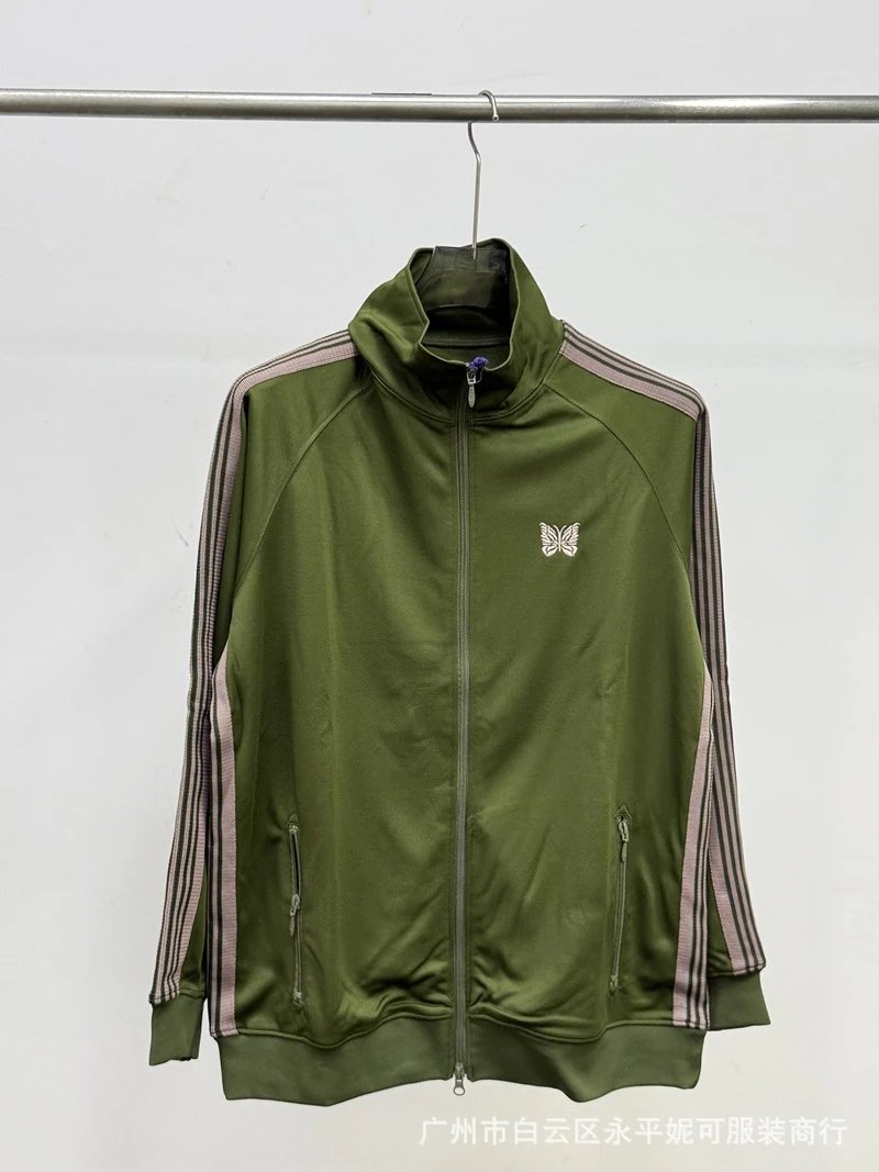 Butterfly Embroidered Ribbon Sport Jacket