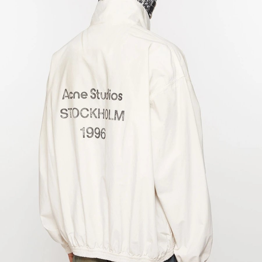 Acne Studios Stockholm 1996 Windbreaker Jacket Beige - 26