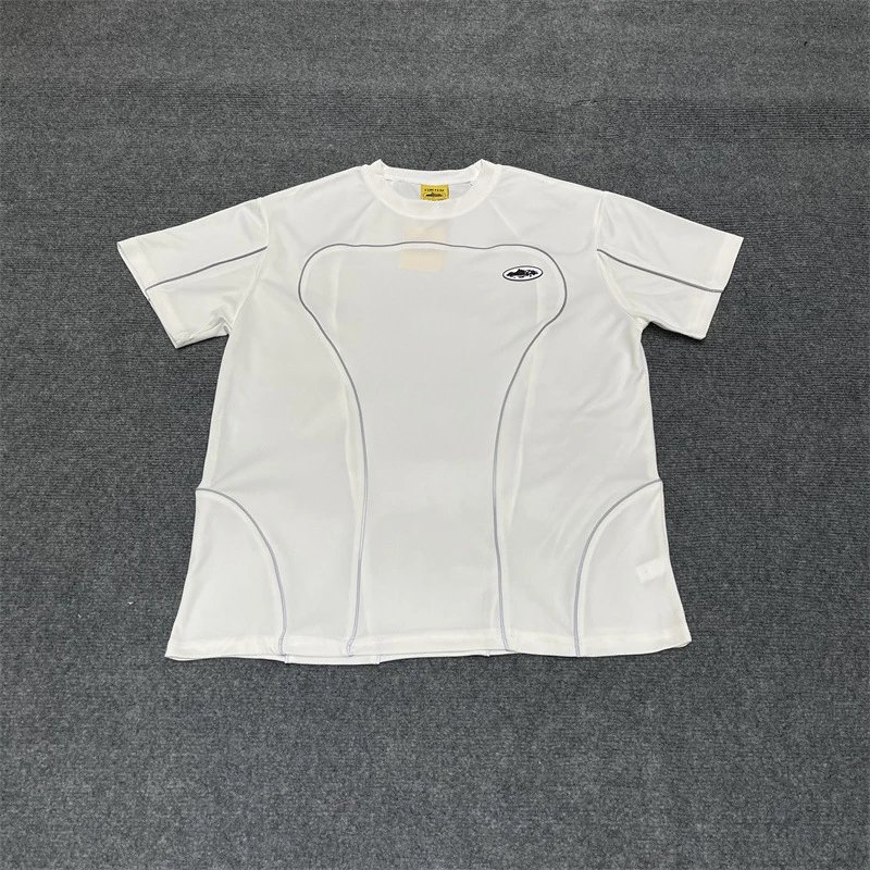 Reflective Letter Print T-Shirt and Shorts Set photo 3