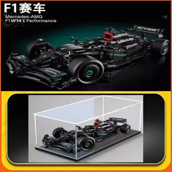 Mercedes-AMG Petronas F1 W14 E Performance Scale Model Display Set - 1