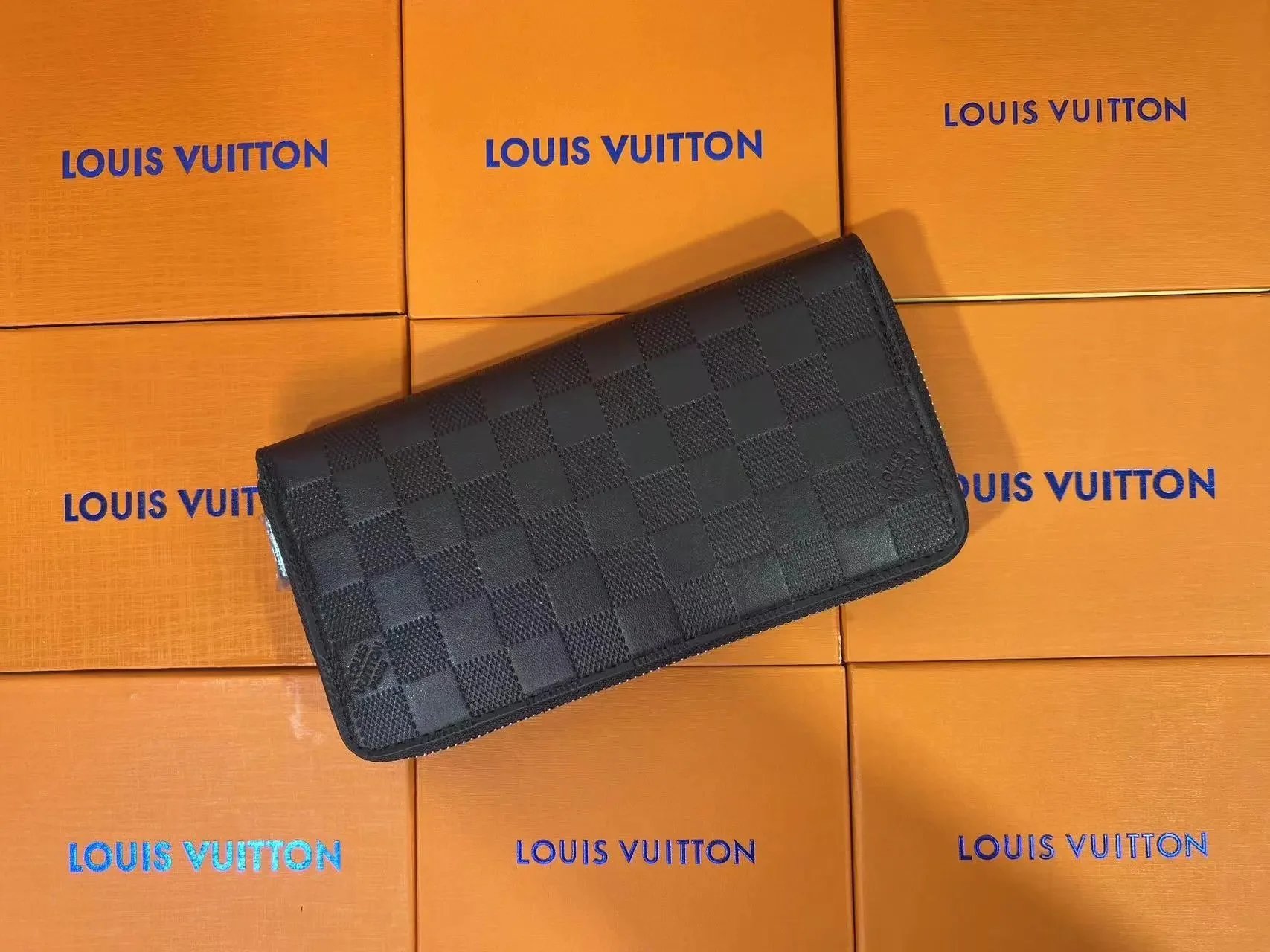 Dior Lady Dior Oblique Quilted Long Wallet Black - 25