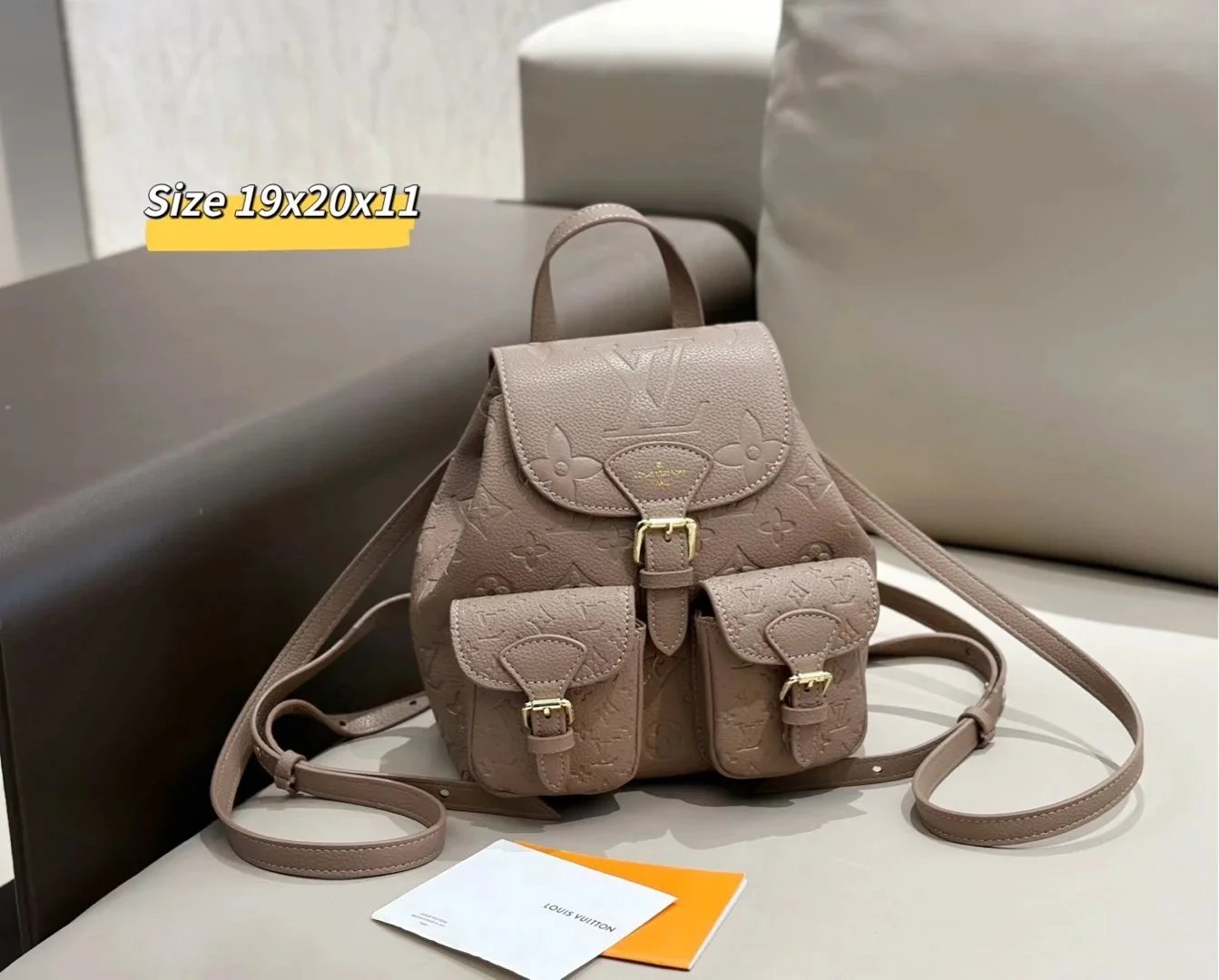 Louis Vuitton Handbags Monogram embossed top-handle satchel with detachable shoulder strap image 8