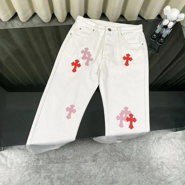 Unbranded Jeans Wide-Leg Cross Patch product detail image 6