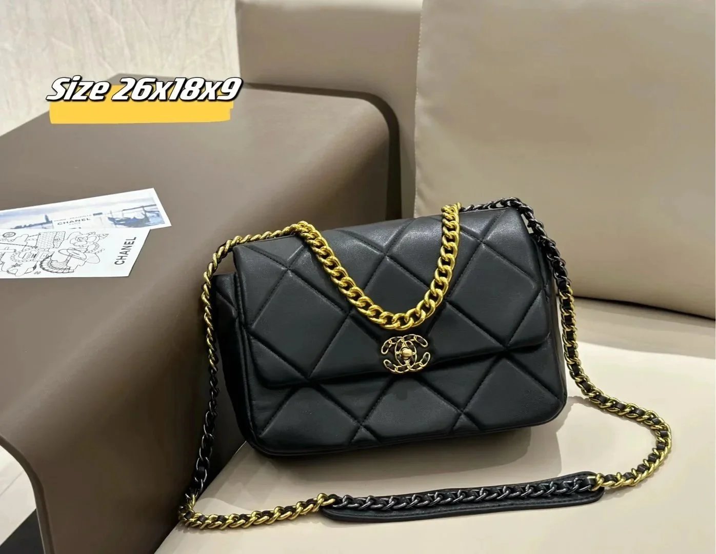Chanel Handbags Quilted Chain-Strap Handbag — 4
