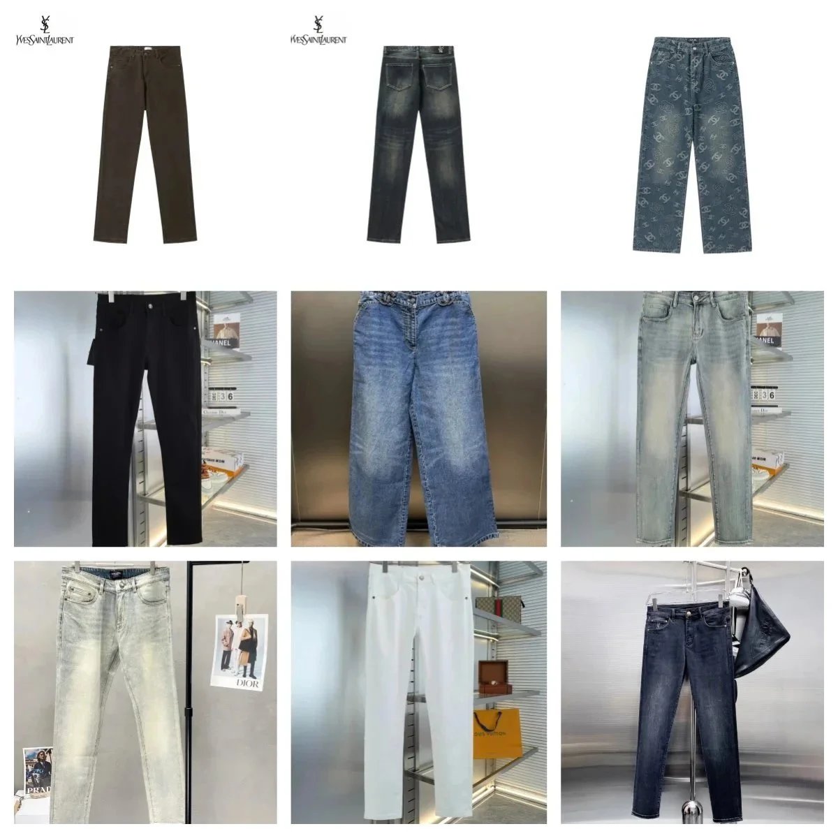 ZW-1 loose style super age reducing jeans that combine retro and practicality!