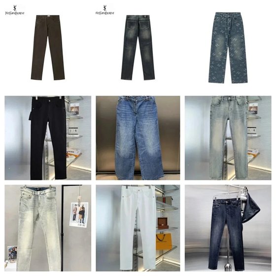 ZW-1 loose style super age reducing jeans that combine retro and practicality!