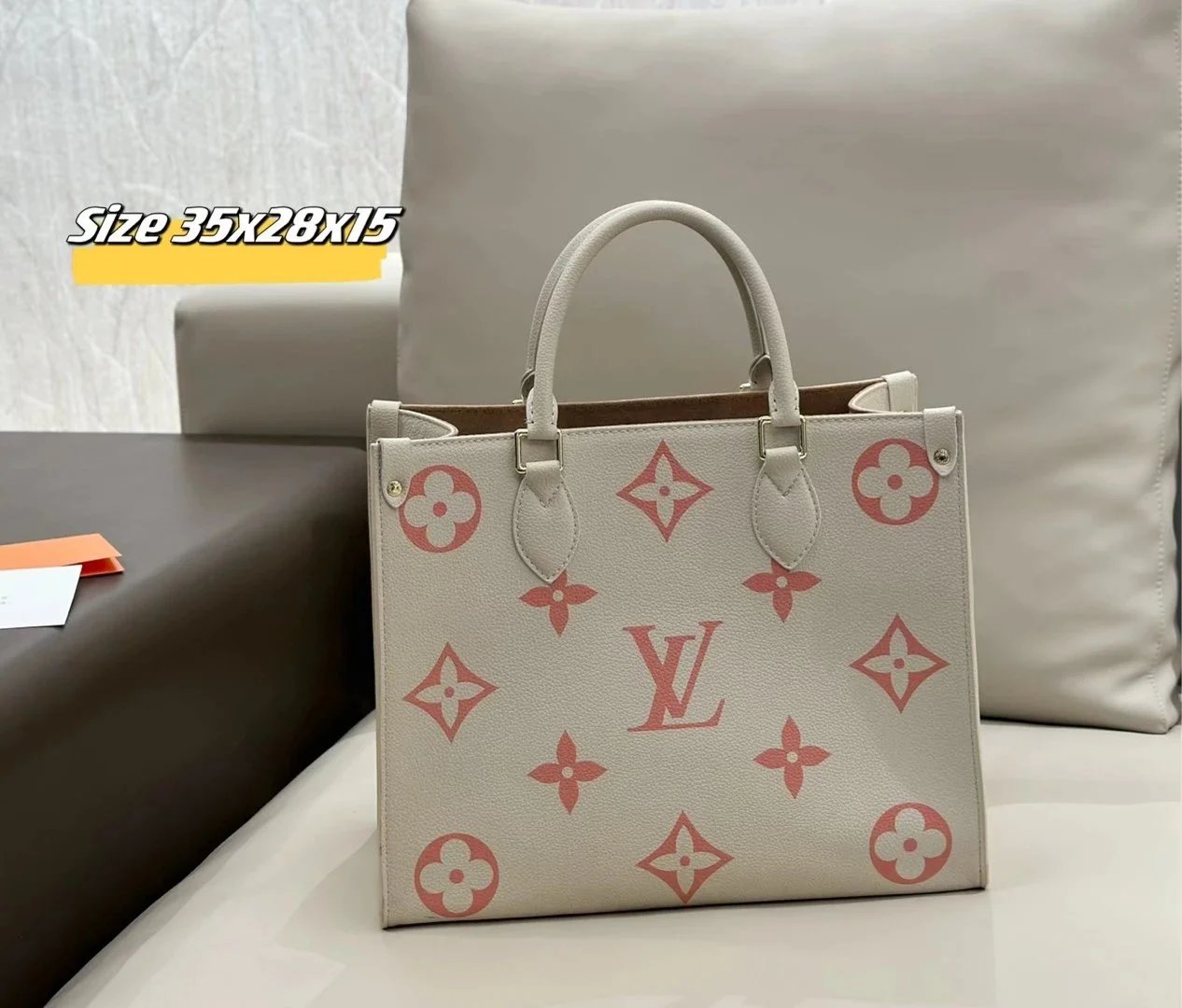 Louis Vuitton Handbags Monogram embossed top-handle satchel with detachable shoulder strap — 13