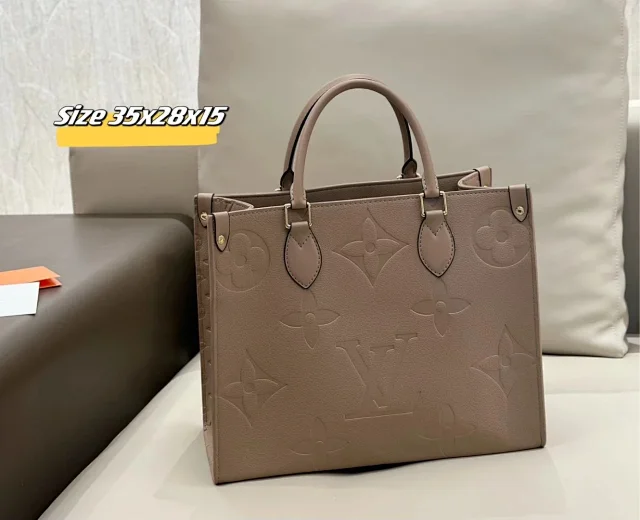 Louis Vuitton Handbags Monogram embossed top-handle satchel with detachable shoulder strap product detail image 8