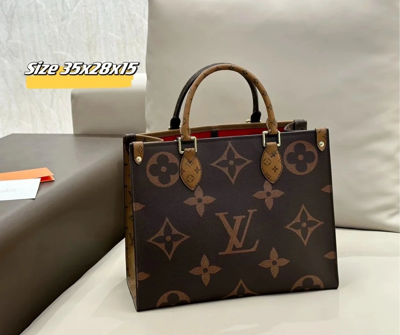 Louis Vuitton Handbags Monogram embossed top-handle satchel with detachable shoulder strap — 29