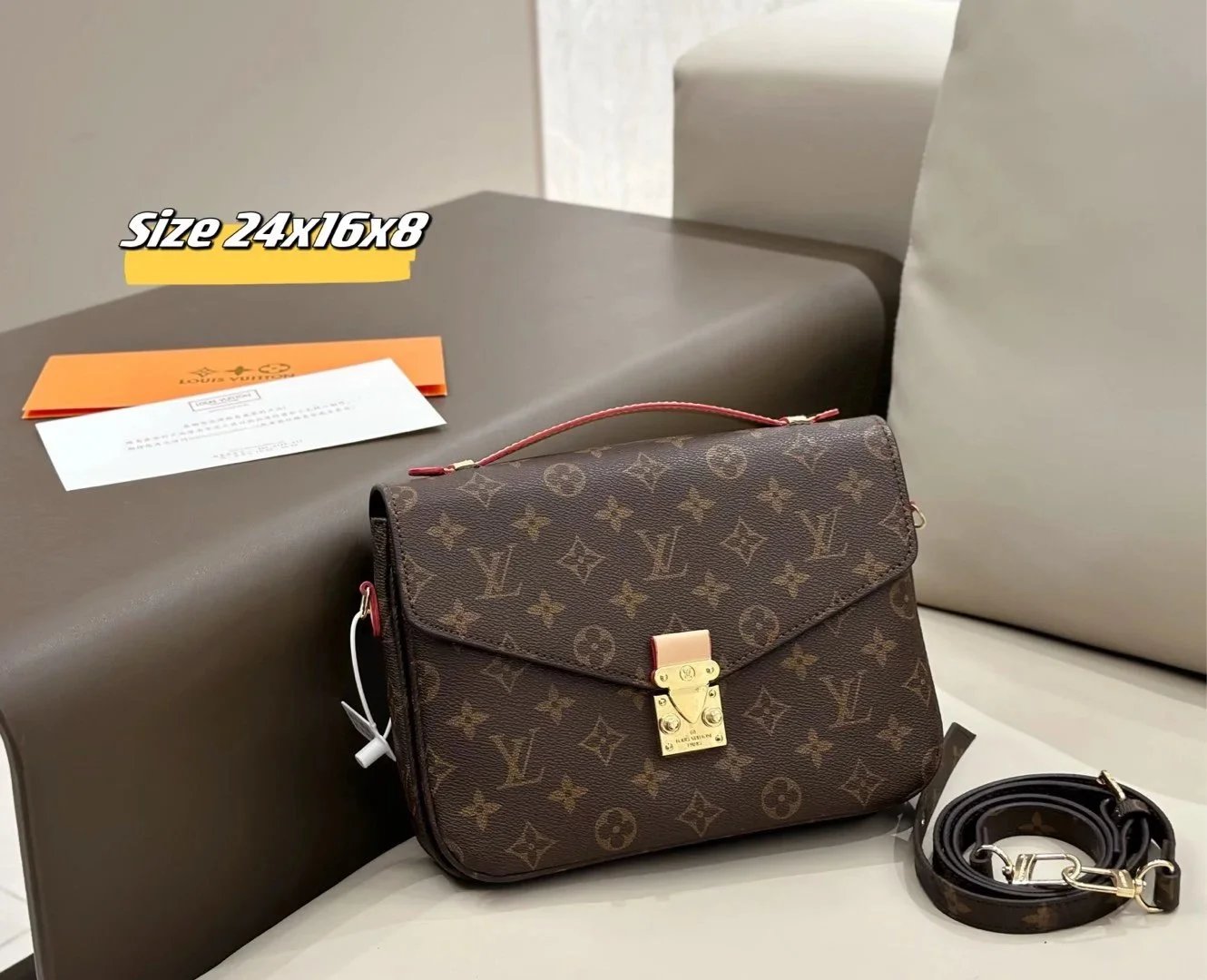 Louis Vuitton Neo Noé Bucket Bag Beige Monogram Leather Shoulder Bag Handbags - 10