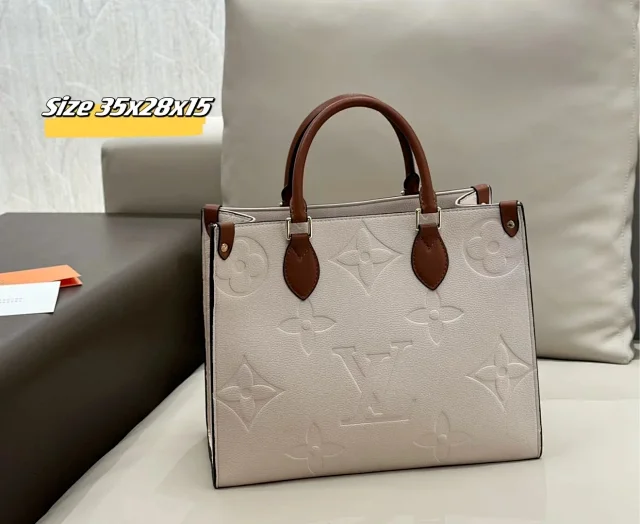 Louis Vuitton Handbags Monogram embossed top-handle satchel with detachable shoulder strap product detail image 11