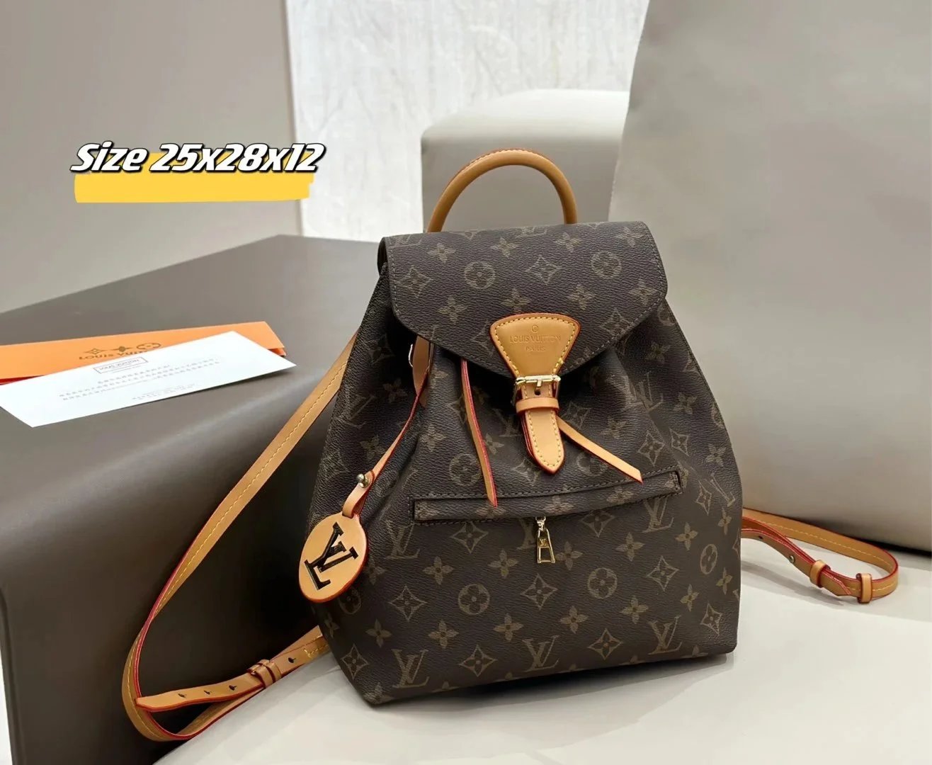 Louis Vuitton Monogram drawstring backpack — 5