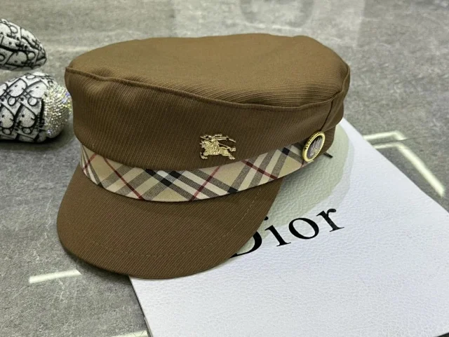 Burberry Hats Check Baseball Caps and Logo Knit Beanies product detail image 8