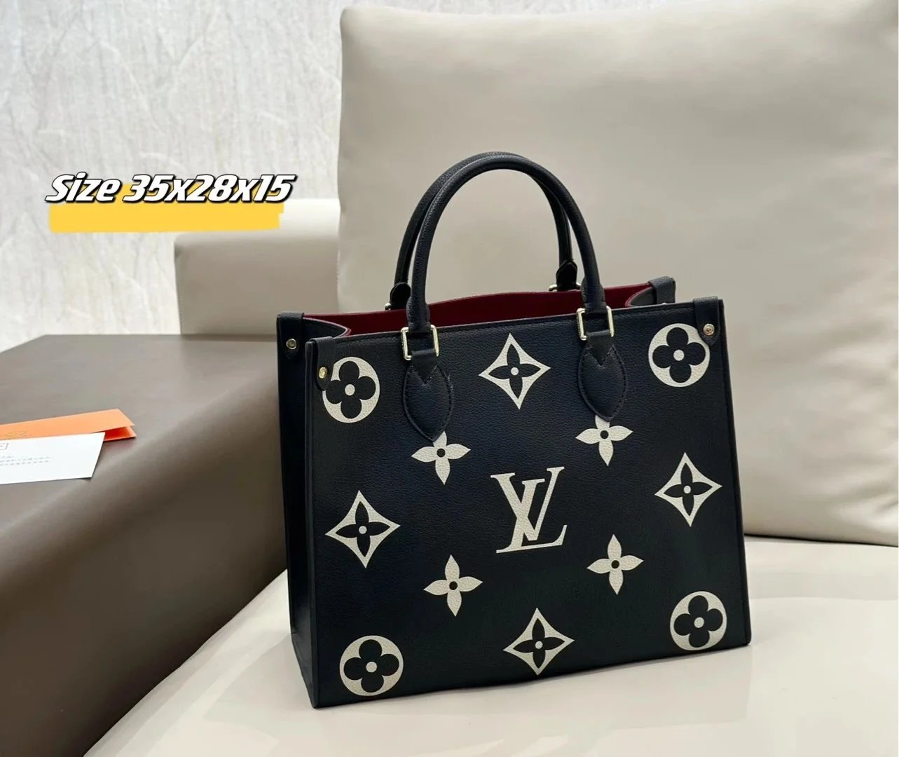 Louis Vuitton Handbags Monogram embossed top-handle satchel with detachable shoulder strap image 9