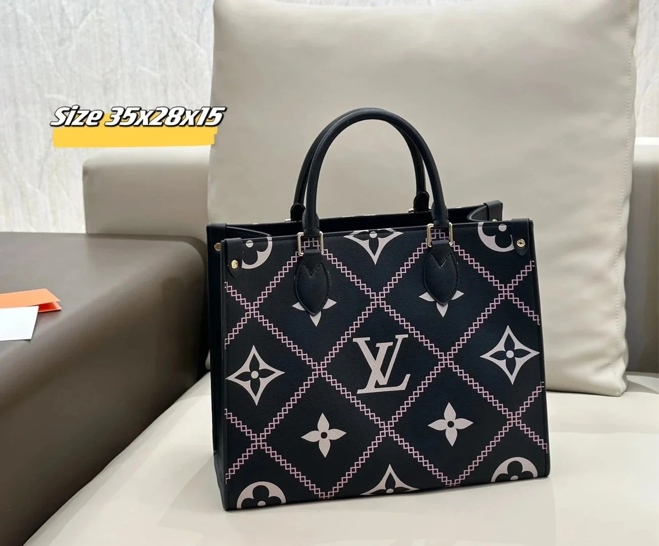 Louis Vuitton Handbags Monogram embossed top-handle satchel with detachable shoulder strap — 11