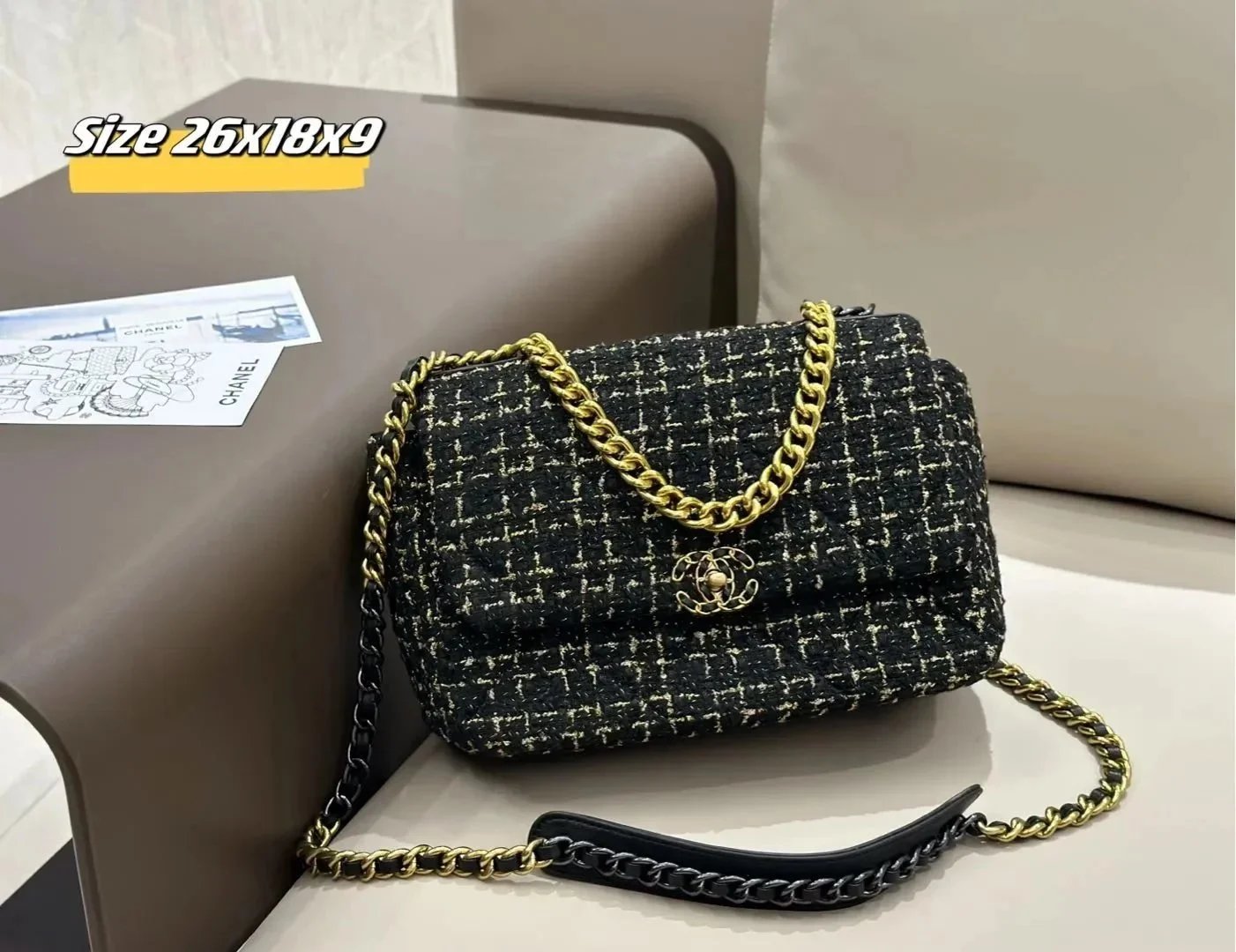 Chanel Handbags Quilted Chain-Strap Handbag — 5
