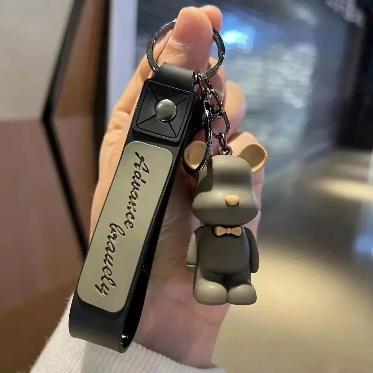 Kaws Companion Keychain Pink Green Multicolor Accessories - 10