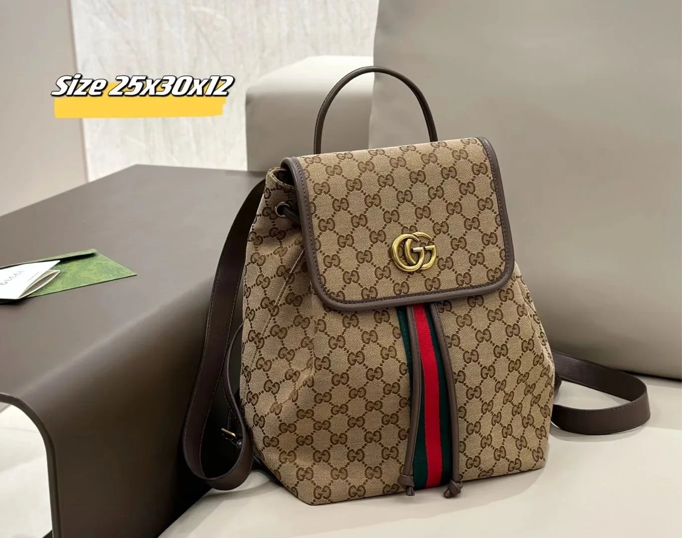 Gucci Backpacks GG monogram backpack — 8
