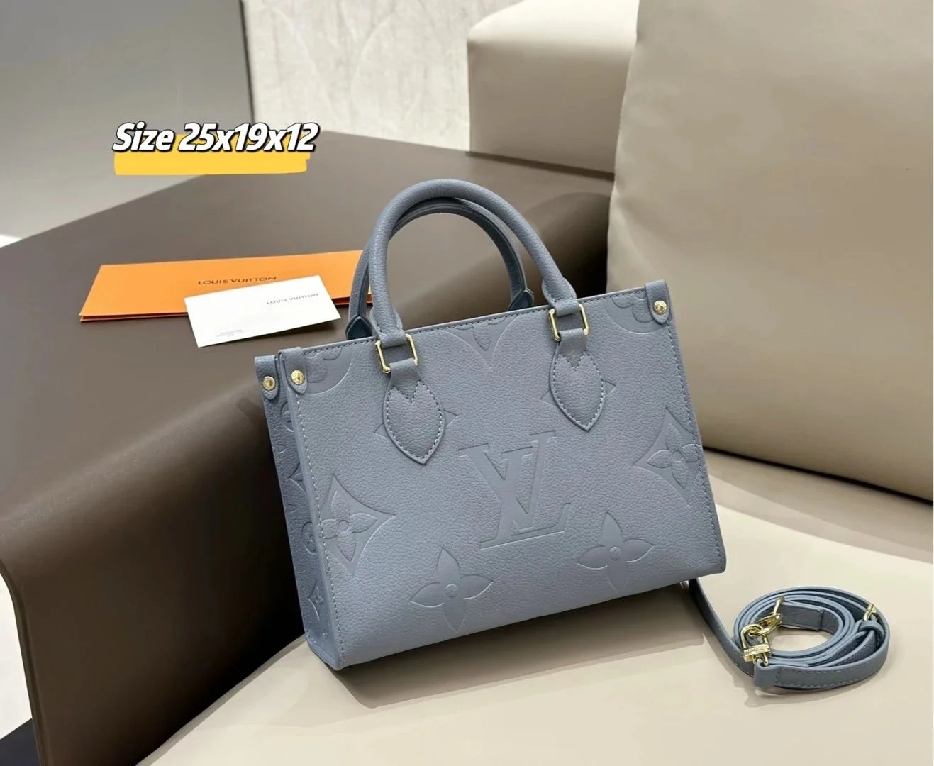 Louis Vuitton Handbags Monogram embossed top-handle satchel with detachable shoulder strap — 5