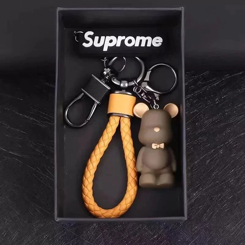 Kaws Companion Keychain Pink Green Multicolor Accessories - 12