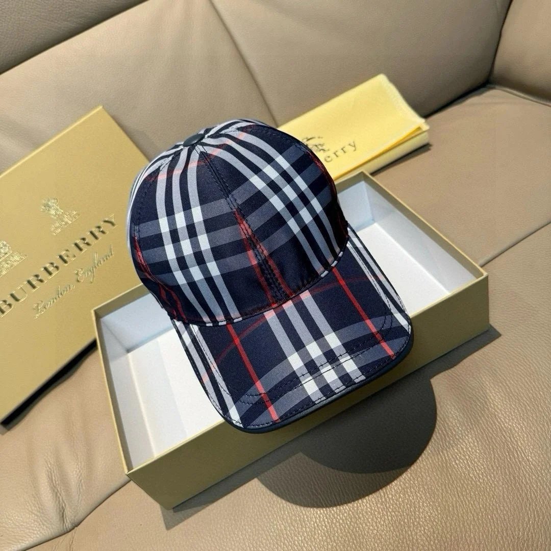 Burberry Hats Check Baseball Caps and Logo Knit Beanies — 5