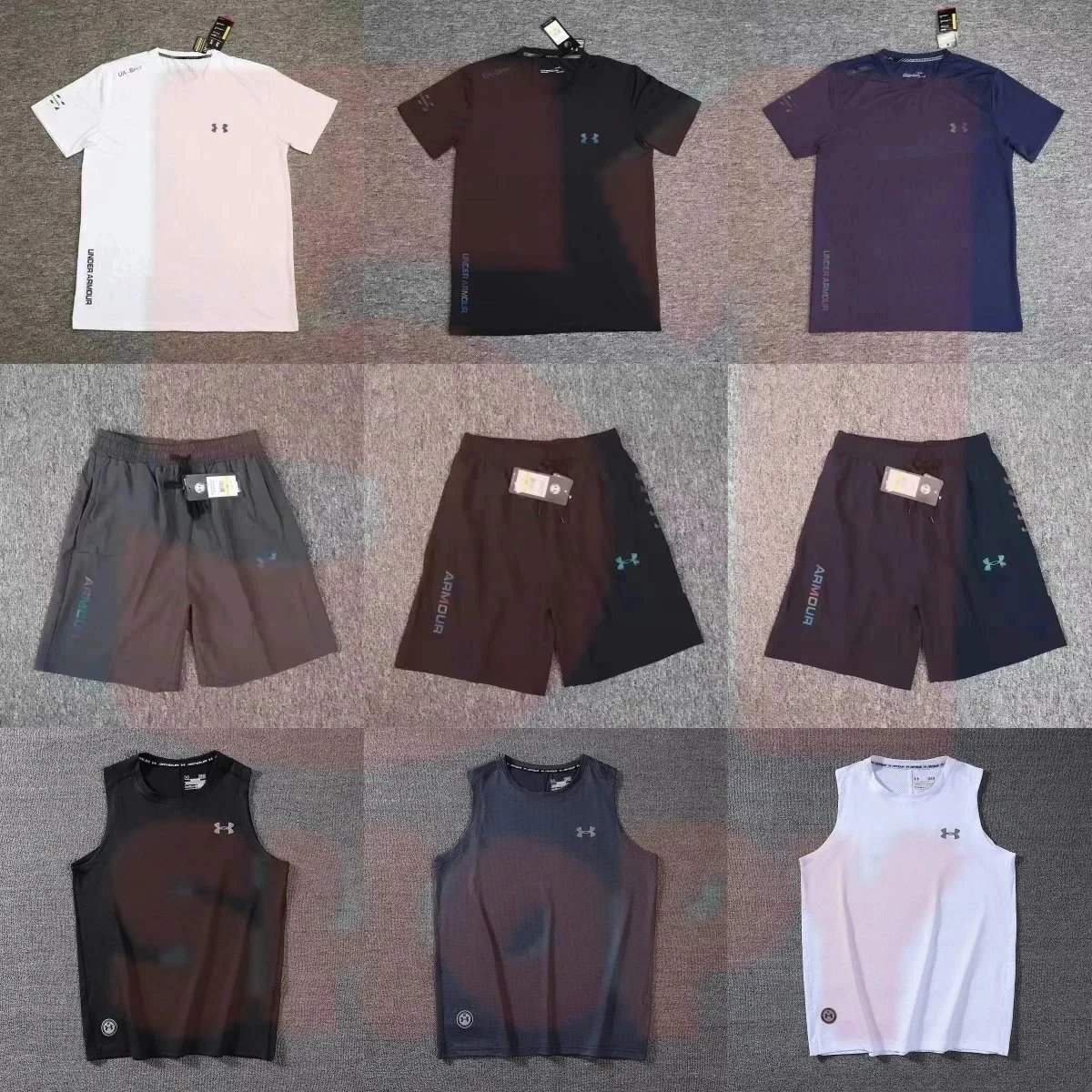 K-1 Premium Ice Silk Quick-Dry Short Sleeve Tee and Shorts Set - 005 (Top Quality with Full Tags)