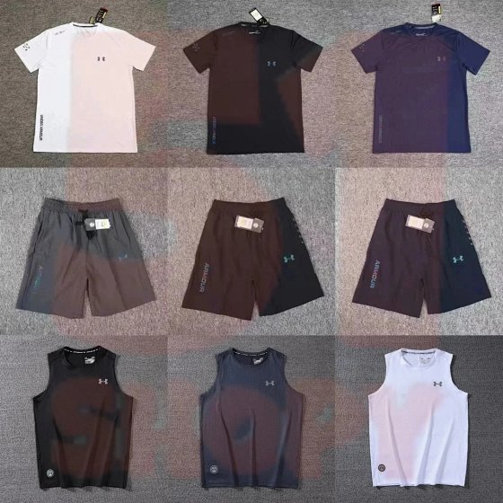 K-1 Premium Ice Silk Quick-Dry Short Sleeve and Shorts Set - 005 (Top Quality with Full Labeling)