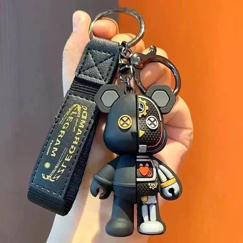 Kaws Companion Keychain Pink Green Multicolor Accessories - 4