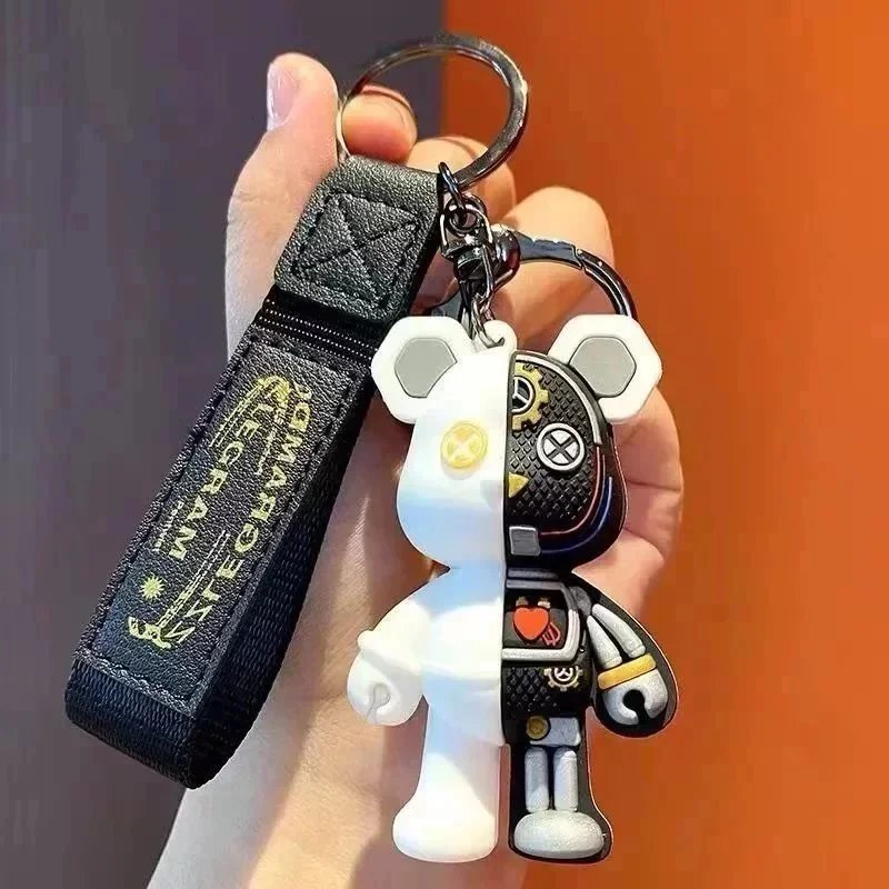 Kaws Companion Keychain Pink Green Multicolor Accessories - 3
