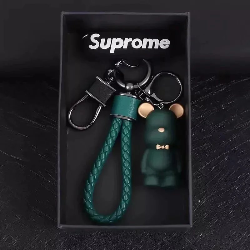 Kaws Companion Keychain Pink Green Multicolor Accessories - 15
