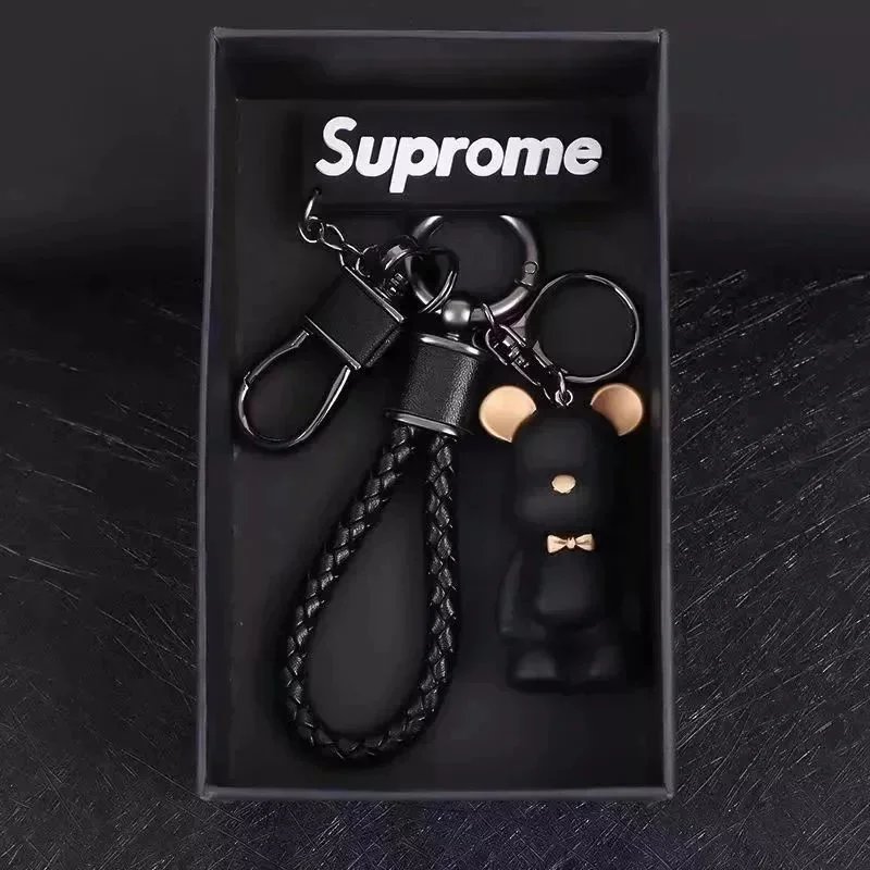 Kaws Companion Keychain Pink Green Multicolor Accessories - 14