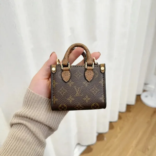 Louis Vuitton Mini Speedy Bag Brown Monogram Handbag - 1