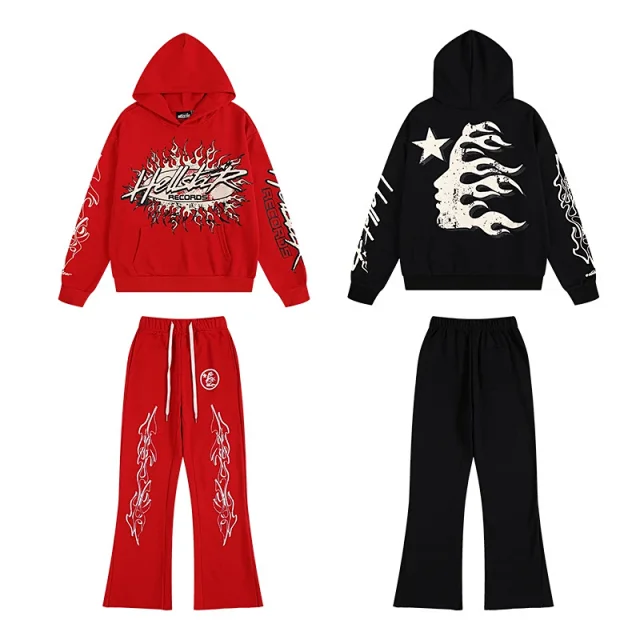 Hellstar Tracksuits Graphic Hooded Tracksuit product detail image 6