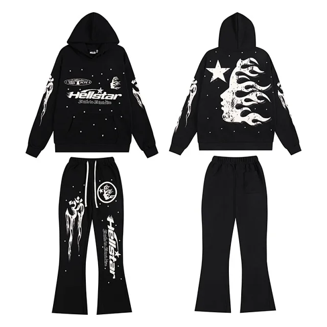 Hellstar Tracksuits Graphic Hooded Tracksuit product detail image 13