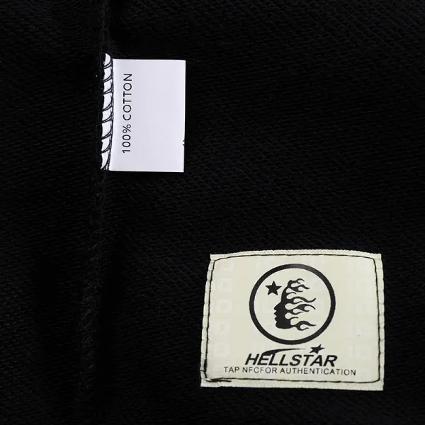 Hellstar Flame Graphic Sweatpants Black - 33