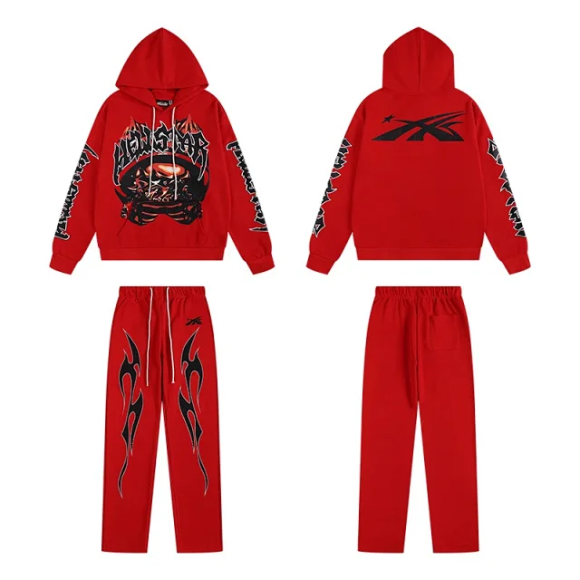 Hellstar Tracksuits Graphic Hooded Tracksuit product detail image 15