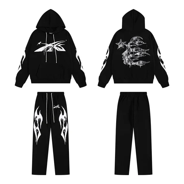 Hellstar Tracksuits Graphic Hooded Tracksuit product detail image 17