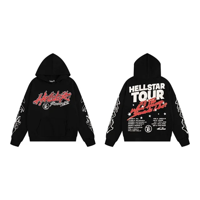 Hellstar Tracksuits Graphic Hooded Tracksuit product detail image 19