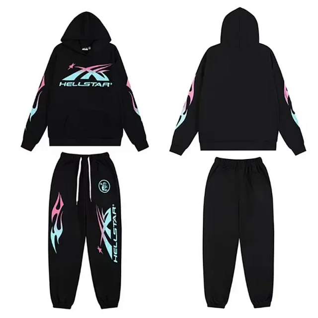 Hellstar Tracksuits Graphic Hooded Tracksuit product detail image 14