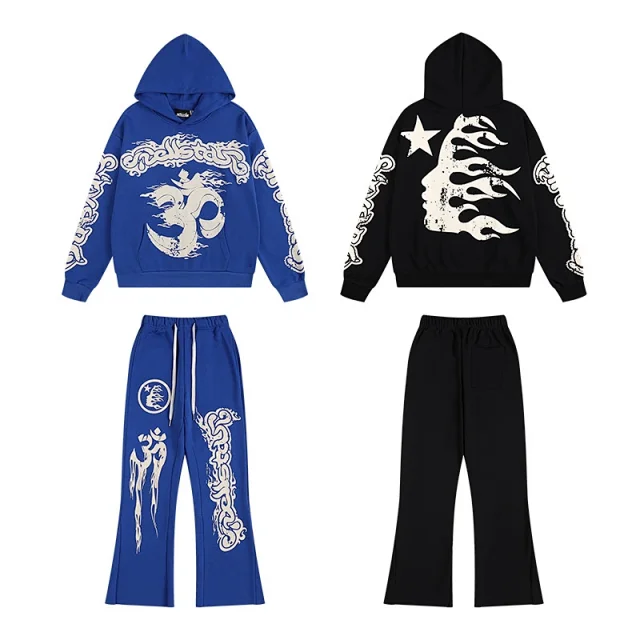 Hellstar Tracksuits Graphic Hooded Tracksuit product detail image 5